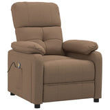 NNEVL Massage Chair Brown Fabric