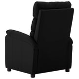 NNEVL Massage Reclining Chair Black Faux Leather