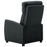 NNEVL Massage Reclining Chair Dark Grey Fabric