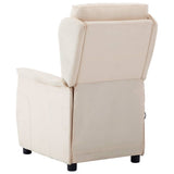 NNEVL Massage Recliner Cream Fabric