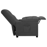 NNEVL Recliner Dark Grey Fabric