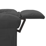 NNEVL Recliner Dark Grey Fabric