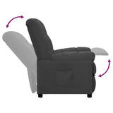 NNEVL Recliner Dark Grey Fabric