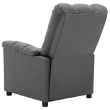 NNEVL Massage Recliner Light Grey Fabric