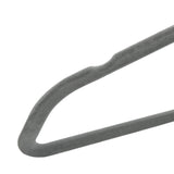 NNEVL 20 pcs Clothes Hanger Set Anti-slip Grey Velvet