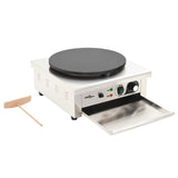NNEVL Electric Crepe Maker with Pull-out Tray 40 cm 3000 W