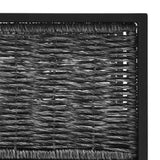 NNEVL Sectional Corner Sofa with Left Armrest Poly Rattan Anthracite