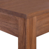 NNEVL Coffee Table 110x60x40 cm Solid Teak Wood