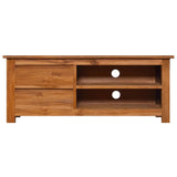 NNEVL TV Cabinet 100x30x40 cm Solid Teak Wood