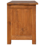 NNEVL TV Cabinet 100x30x40 cm Solid Teak Wood