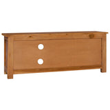 NNEVL TV Cabinet 100x30x40 cm Solid Teak Wood
