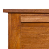 NNEVL TV Cabinet 100x30x40 cm Solid Teak Wood