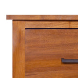 NNEVL TV Cabinet 90x50x37 cm Solid Teak Wood