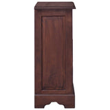 NNEVL Chest of Drawers Classical Brown Solid Mahogany Wood