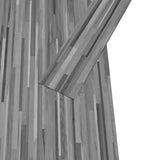 NNEVL PVC Flooring Planks 5.02 m² 2 mm Self-adhesive Striped Grey