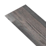 NNEVL PVC Flooring Planks 5.02 m² 2 mm Self-adhesive Industrial Wood