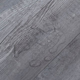 NNEVL PVC Flooring Planks 5.02 m² 2 mm Self-adhesive Matt Wood Grey