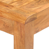 NNEVL Console Table 110x40x76 cm Solid Acacia Wood in Sheesham Finish