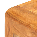 NNEVL Console Table 110x40x76 cm Solid Acacia Wood in Sheesham Finish