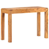 NNEVL Console Table 110x40x76 cm Solid Acacia Wood in Sheesham Finish