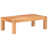 NNEVL Coffee Table 110x60x35 cm Solid Acacia Wood in Sheesham Finish
