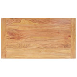 NNEVL Coffee Table 110x60x35 cm Solid Acacia Wood in Sheesham Finish