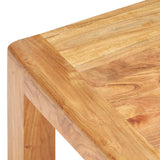 NNEVL Coffee Table 110x60x35 cm Solid Acacia Wood in Sheesham Finish