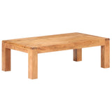 NNEVL Coffee Table 110x60x35 cm Solid Acacia Wood in Sheesham Finish