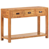 NNEVL Console Table 110x40x76 cm Solid Acacia Wood Sheesham Finish