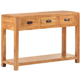 NNEVL Console Table 110x40x76 cm Solid Acacia Wood Sheesham Finish