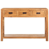 NNEVL Console Table 110x40x76 cm Solid Acacia Wood Sheesham Finish