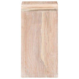 NNEVL Bedside Table 40x30x60 cm Solid Acacia Wood
