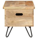 NNEVL Chest 90x40x45 cm Solid Mango Wood