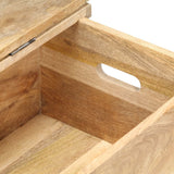 NNEVL Chest 90x40x45 cm Solid Mango Wood