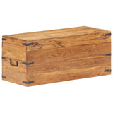 NNEVL Chest 90x40x40 cm Solid Acacia Wood