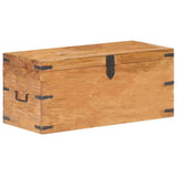 NNEVL Chest 90x40x40 cm Solid Acacia Wood