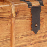 NNEVL Storage Chest 90x40x40 cm Solid Acacia Wood