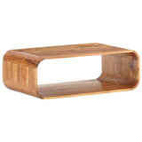 NNEVL Coffee Table 90x50x30 cm Solid Acacia Wood