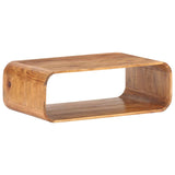 NNEVL Coffee Table 90x50x30 cm Solid Acacia Wood