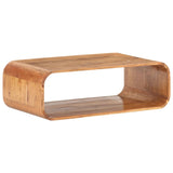 NNEVL Coffee Table 90x50x30 cm Solid Acacia Wood