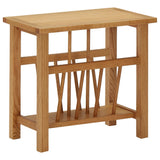 NNEVL Magazine Table 45x27x42 cm Solid Oak Wood