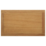 NNEVL Magazine Table 45x27x42 cm Solid Oak Wood
