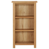 NNEVL Bookcase 45x22.5x82 cm Solid Oak Wood