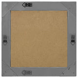 NNEVL Wall Mirror Baroque Style 50x50 cm Black