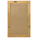 NNEVL Wall Mirror Baroque Style 50x80 cm Gold