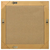 NNEVL Wall Mirror Baroque Style 60x60 cm Gold