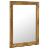 NNEVL Wall Mirror Baroque Style 60x80 cm Gold