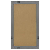 NNEVL Wall Mirror Baroque Style 60x100 cm Black