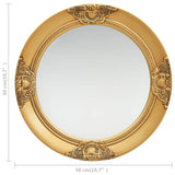 NNEVL Wall Mirror Baroque Style 50 cm Gold