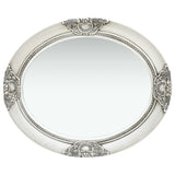 NNEVL Wall Mirror Baroque Style 50x60 cm Silver